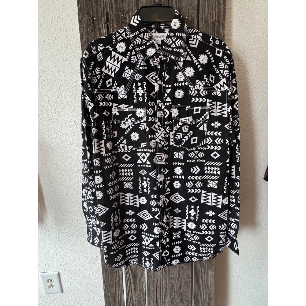 Men’s Western Pearl Snap Shirt